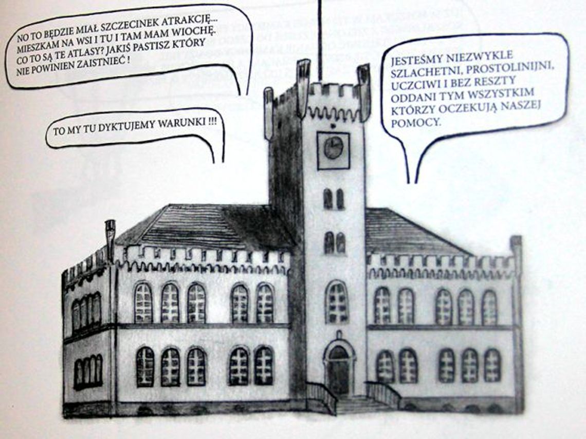 Komiksem w urzędników