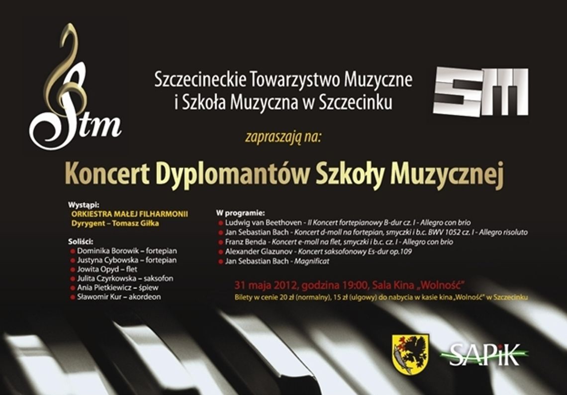 Koncert dyplomantów
