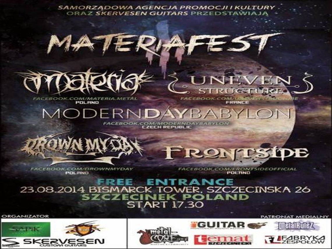 Materiafest przy wieży