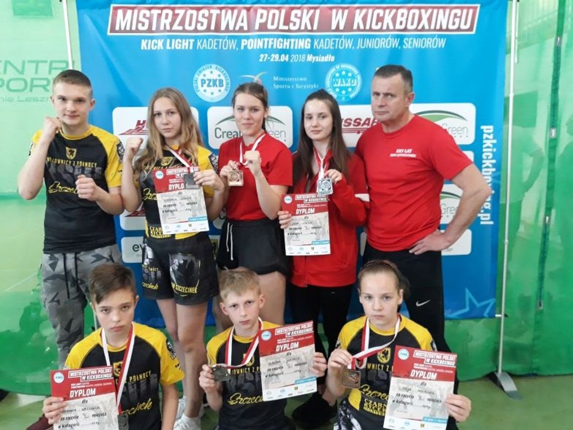Medale z Mistrzostw Polski w kicboxingu
