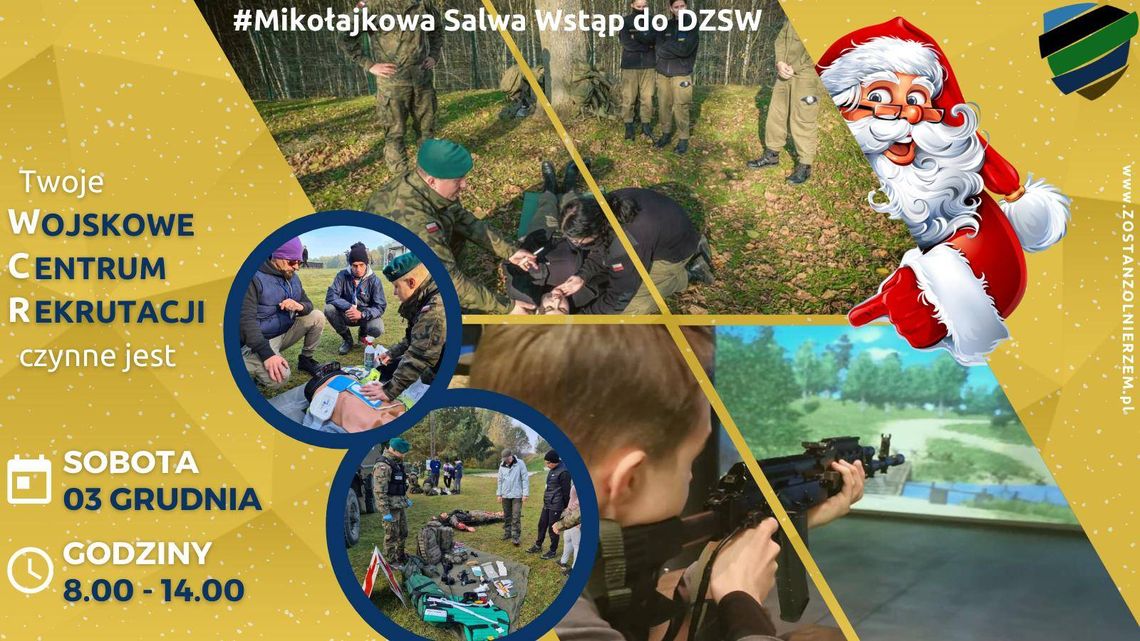 Mikołajkowa Salwa - Wstap do Dobrowolnej Zasadniczej Służby Wojskowej