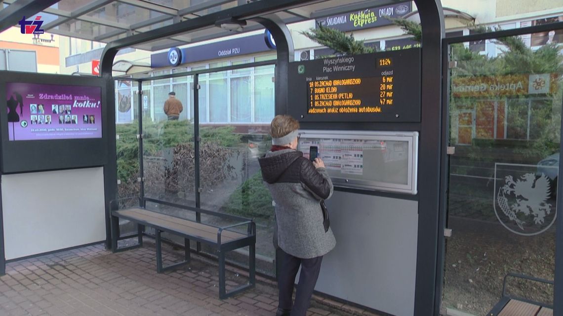 Mniej autobusów 