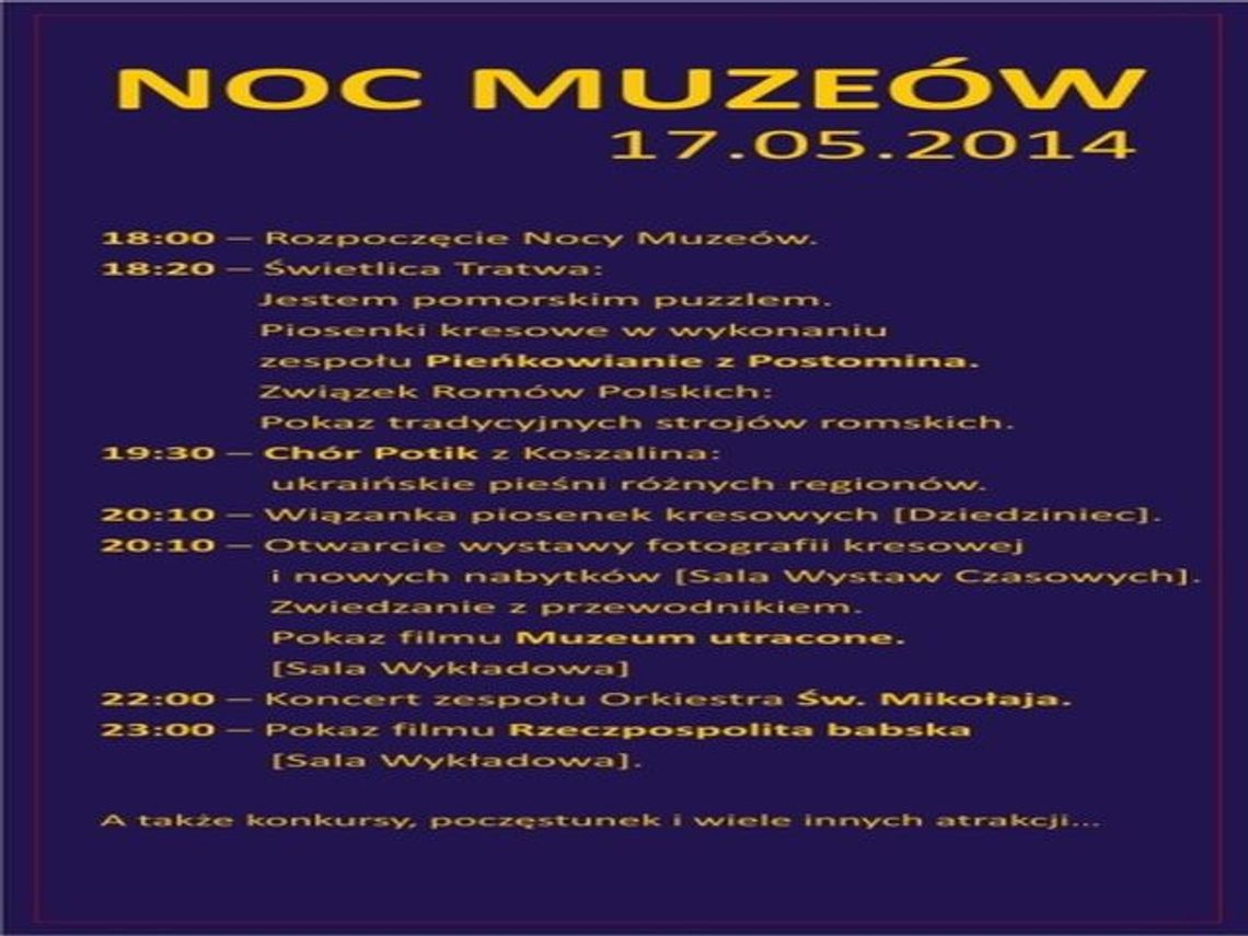 Noc Muzeów