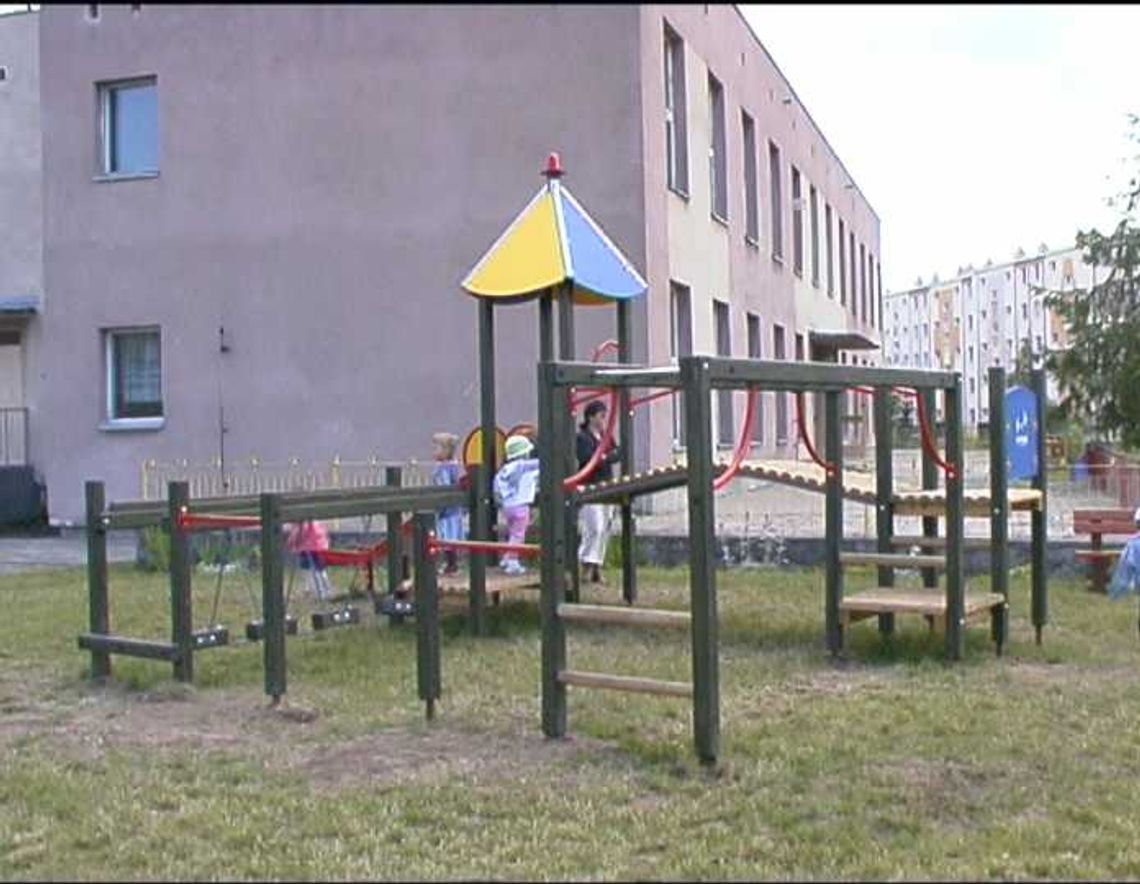 Nowe place zabaw