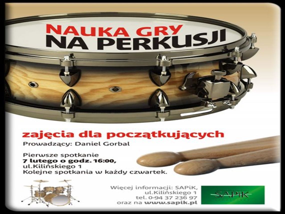 Nowe sekcje