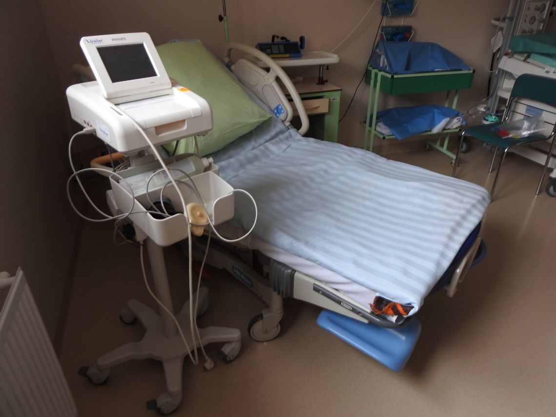 Nowoczesne łóżka porodowe w szczecineckim szpitalu 