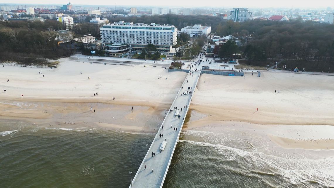 Nowy odcinek promenady w Kołobrzegu