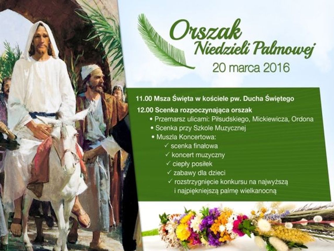 Orszak z palmami