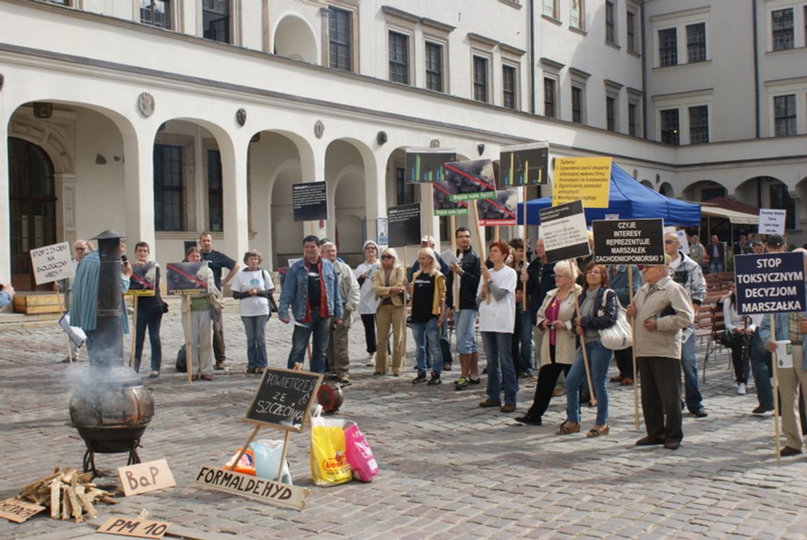 Pikieta w Szczecinie
