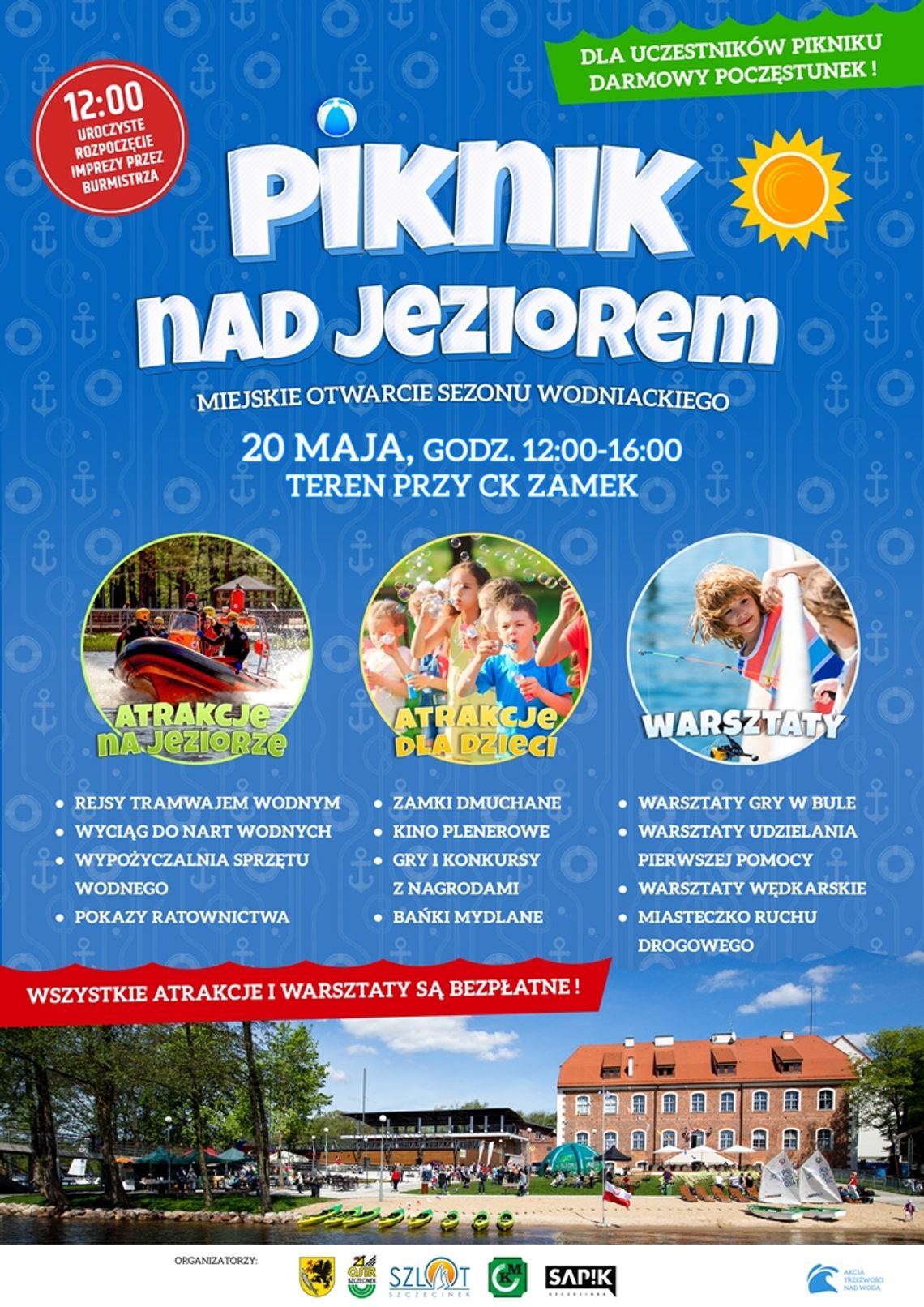 Piknik nad jeziorem - zaproszenie do udziału