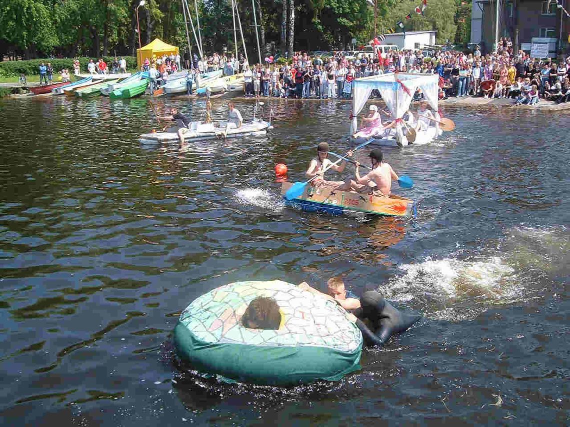 Pływali na czym chcieli