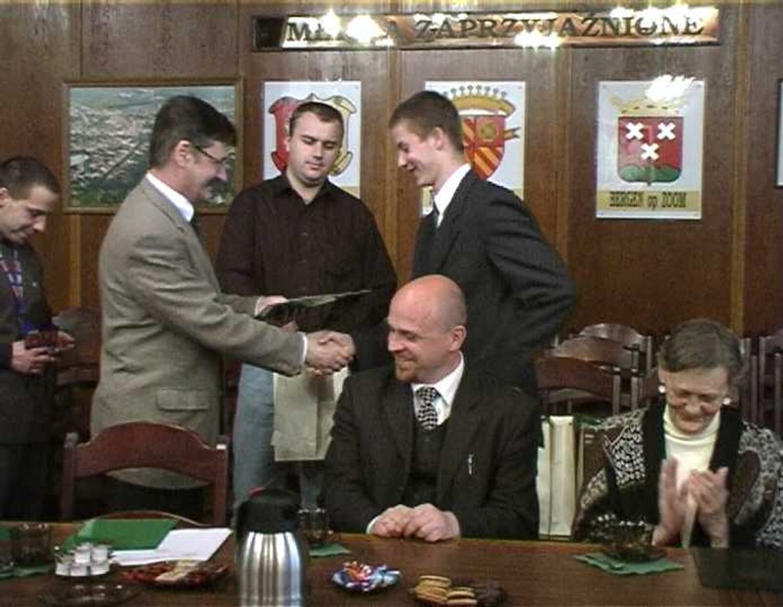 Podziękowania burmistrza