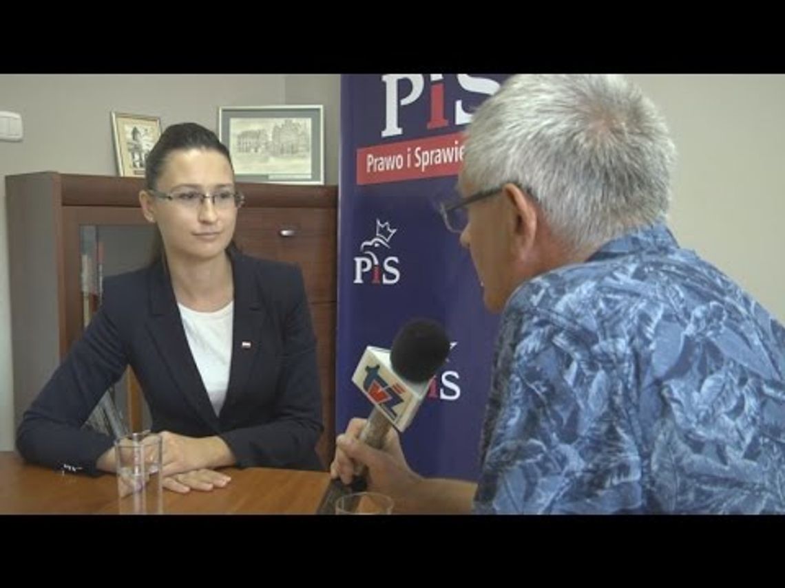 Posłanka pracuje