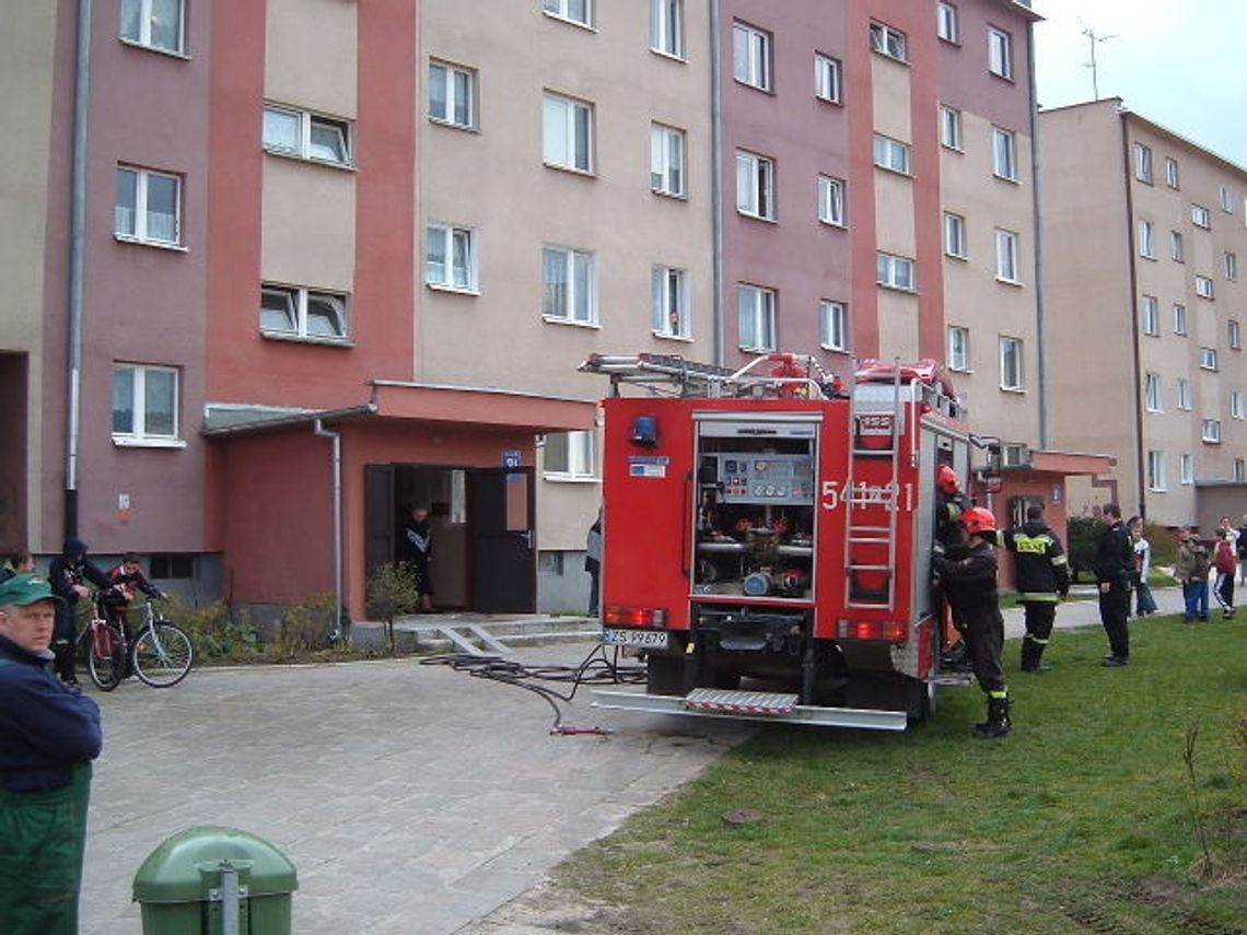Pożar w piwnicy