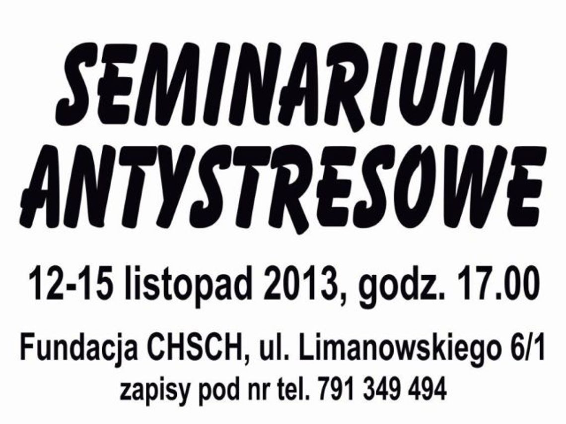 Pozbądź się stresu