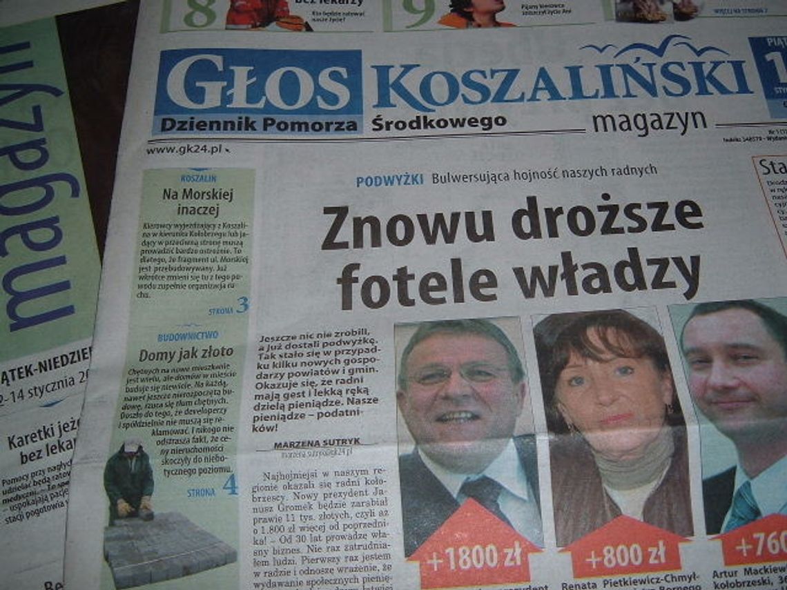 Prasowe zmiany