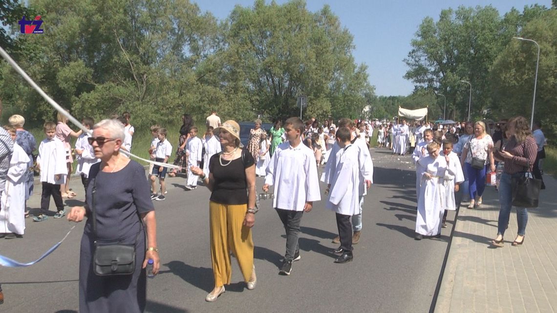 Procesje Bozego Ciała - obchody święta w Szczecinku