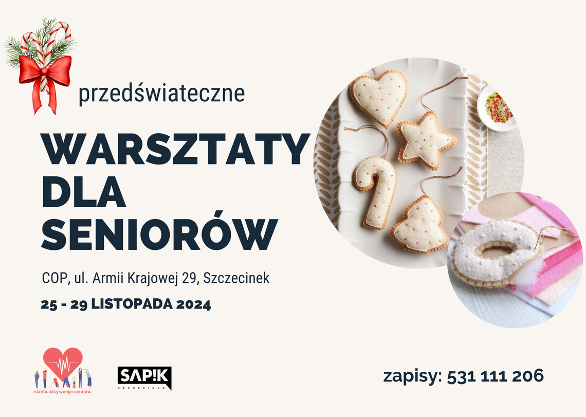 Przedświąteczne warsztaty dla seniorów