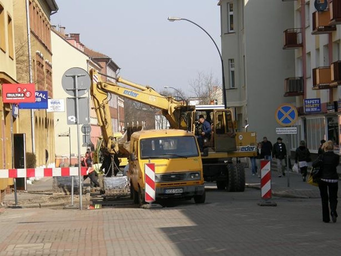 Remont ulicy 1 Maja
