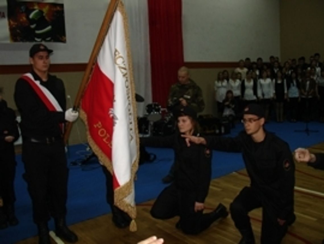 Ślubowanie strażaków