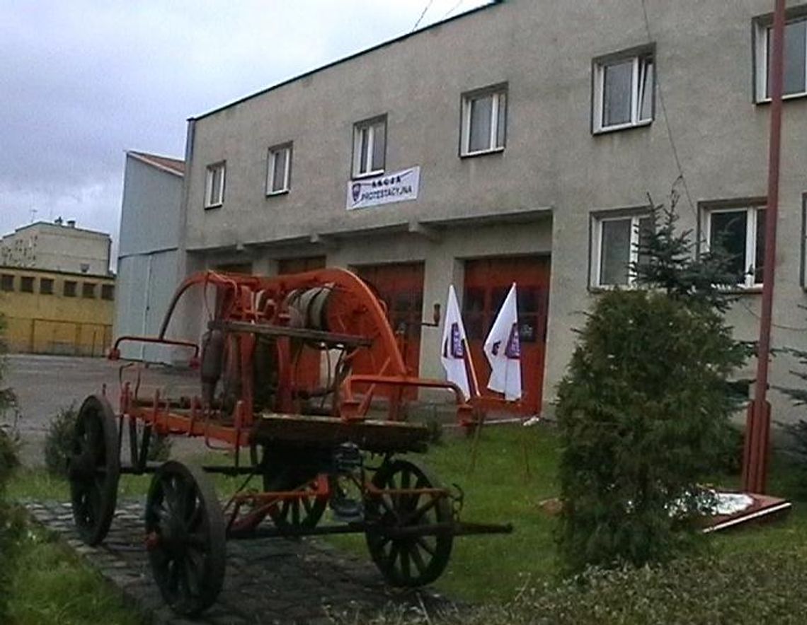 Strażacy protestują