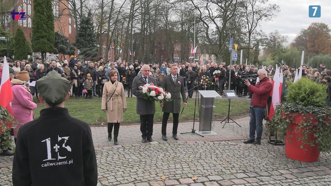 Szczecineckie obchody 105 - tej rocznicy odzyskania Niepodległości.