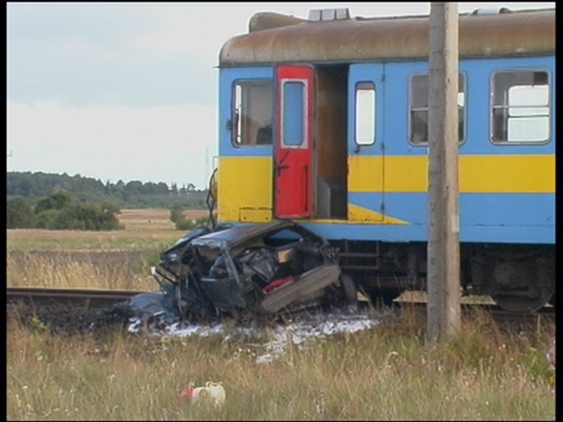 Tragedia na przejeździe