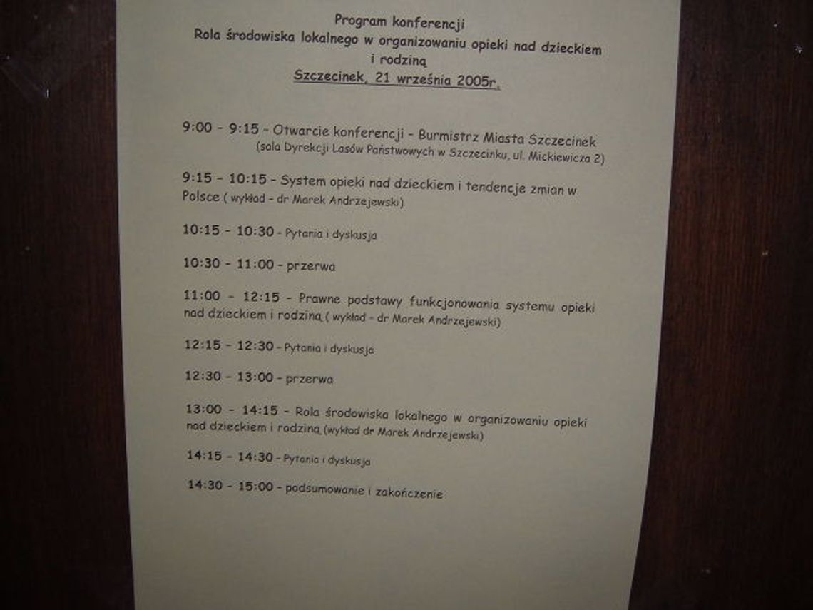 Tworzenie systemu opieki