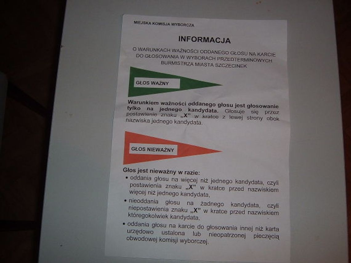 W niedzielę wybory