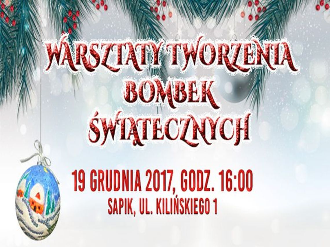 Warsztaty świateczne