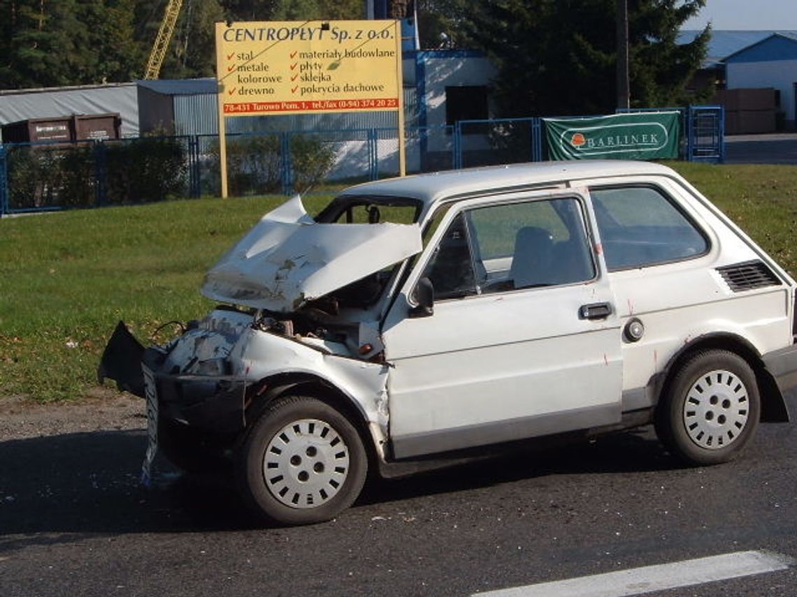 Wypadek w Turowie