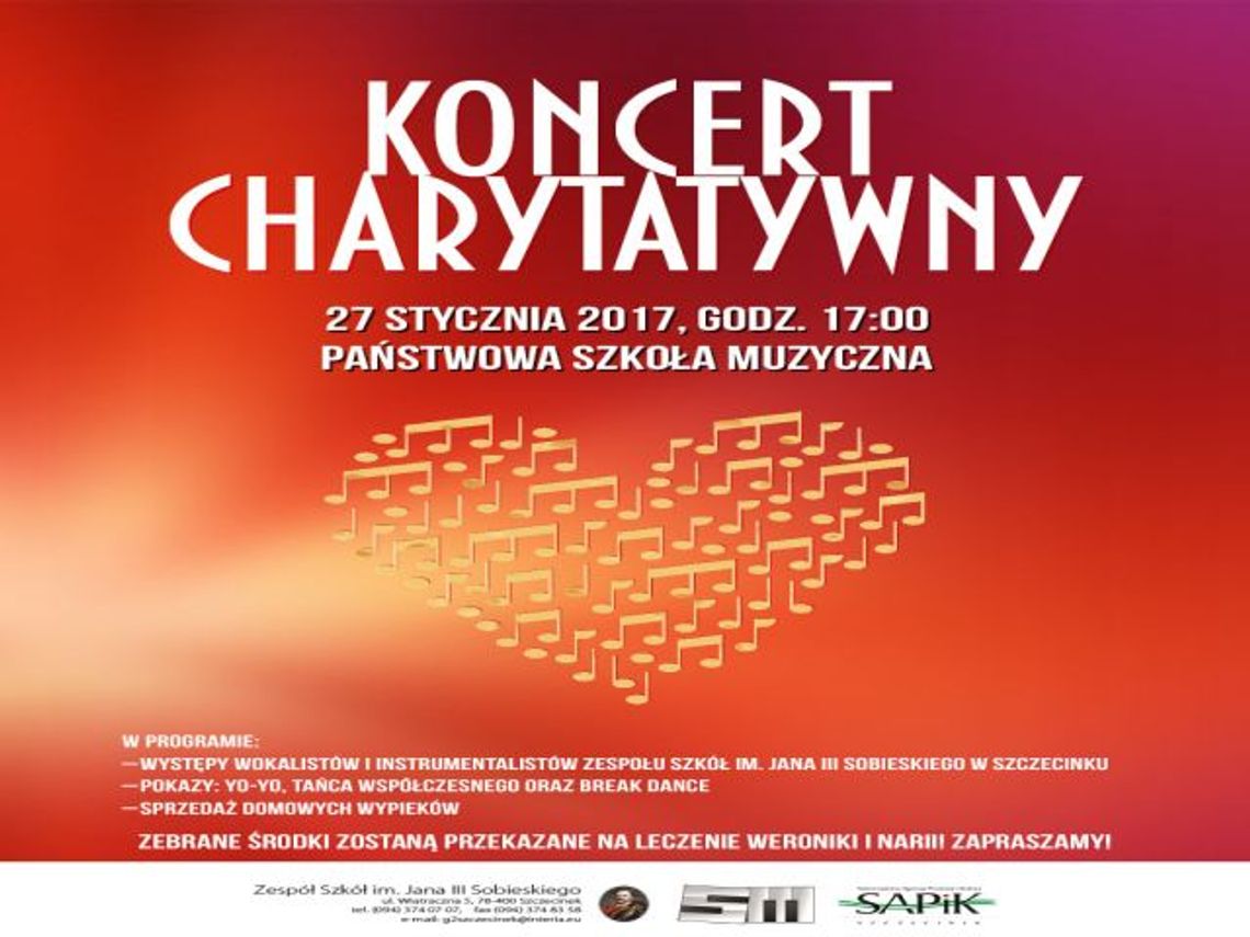 Wystąpią dla ...