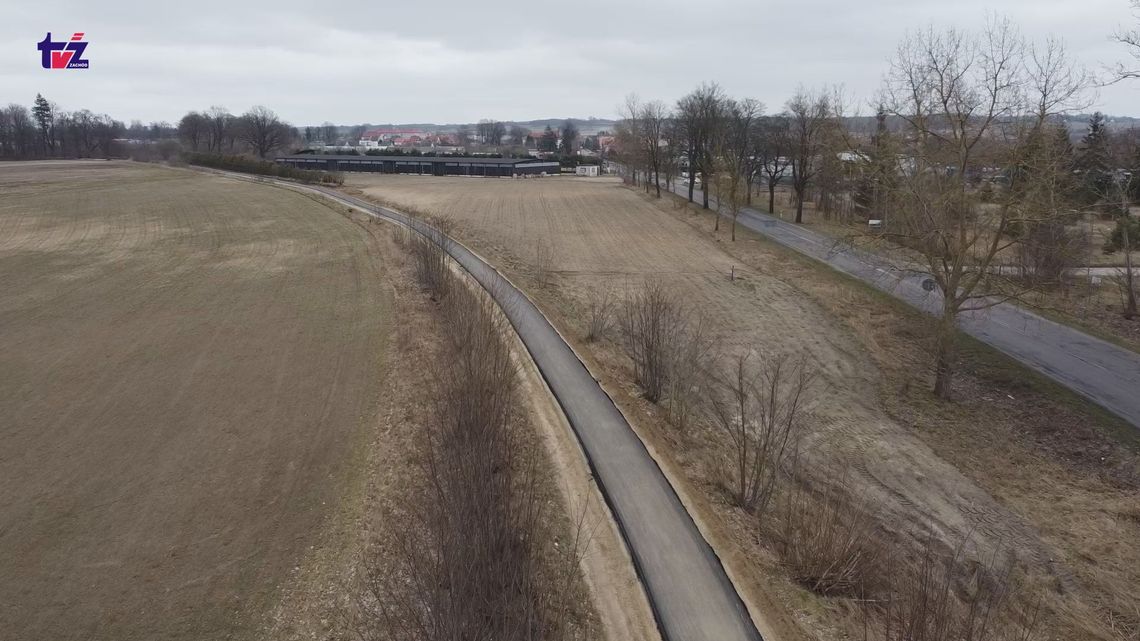 Zamiast pociągu rower - ścieżka na nasypie kolejowym 