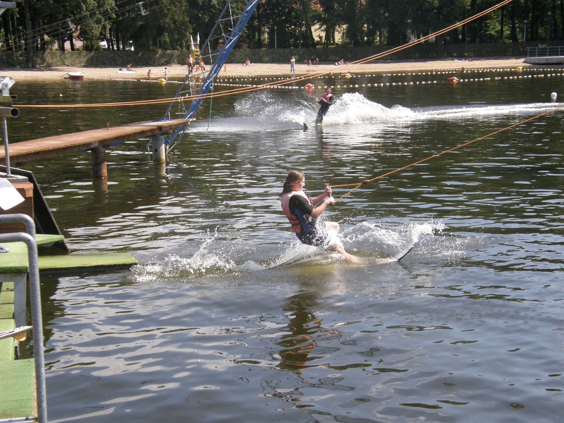 Zamknięta plaża miejska
