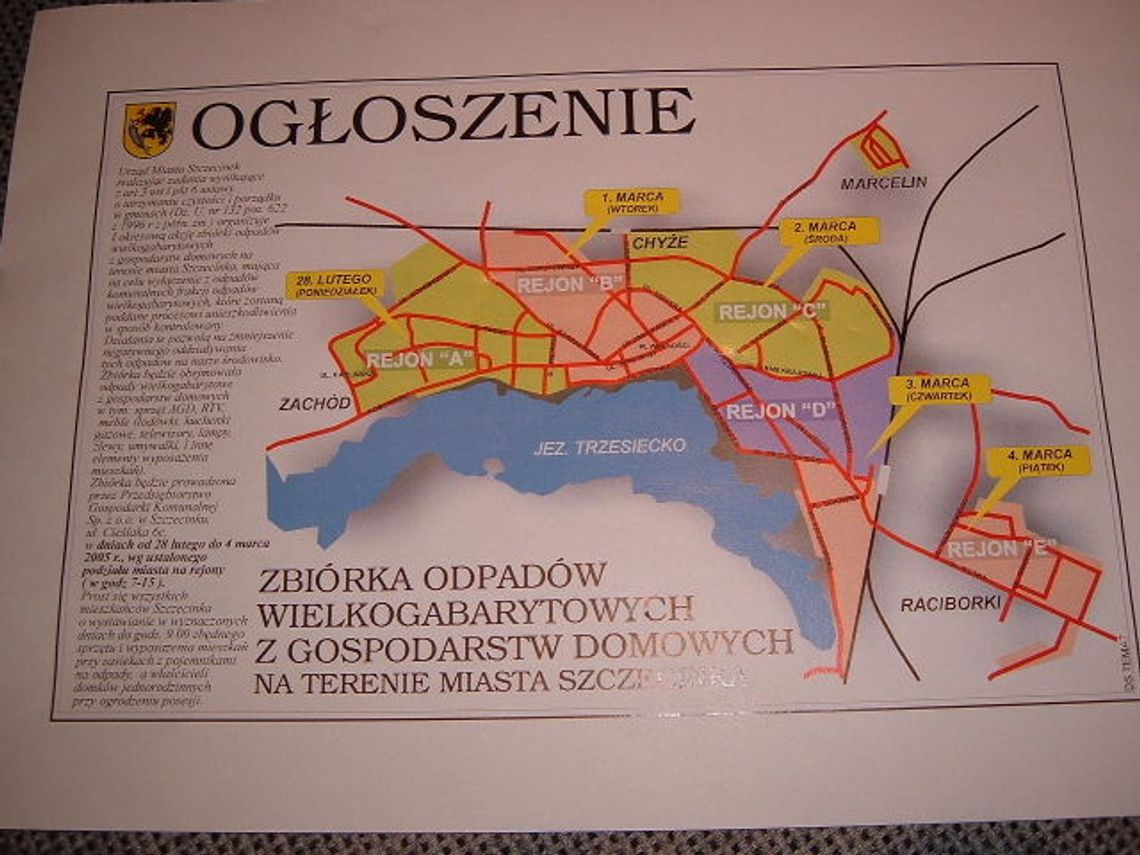 Zbiórka odpadów wielkogabarytowych