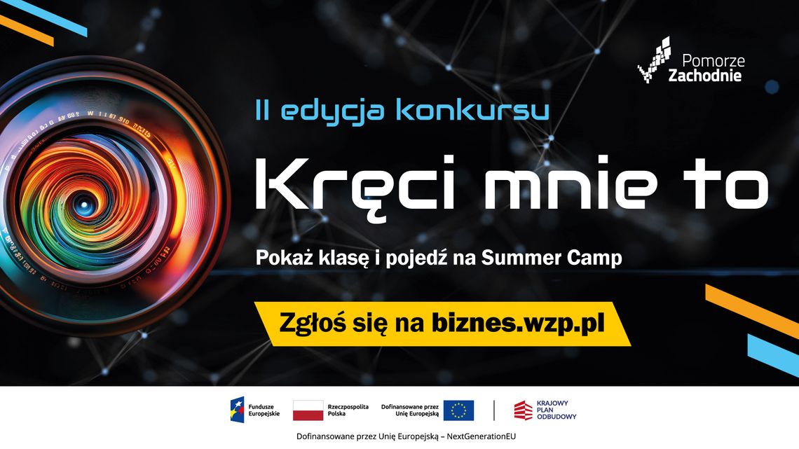 Znajdź pomysł na siebie podczas „Zawodowego Summer Campu”. Wystartował konkurs filmowy dla młodzieży z Pomorza Zachodniego