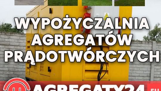 Wypożyczalnia agregatów prądotwórczych o różnej mocy