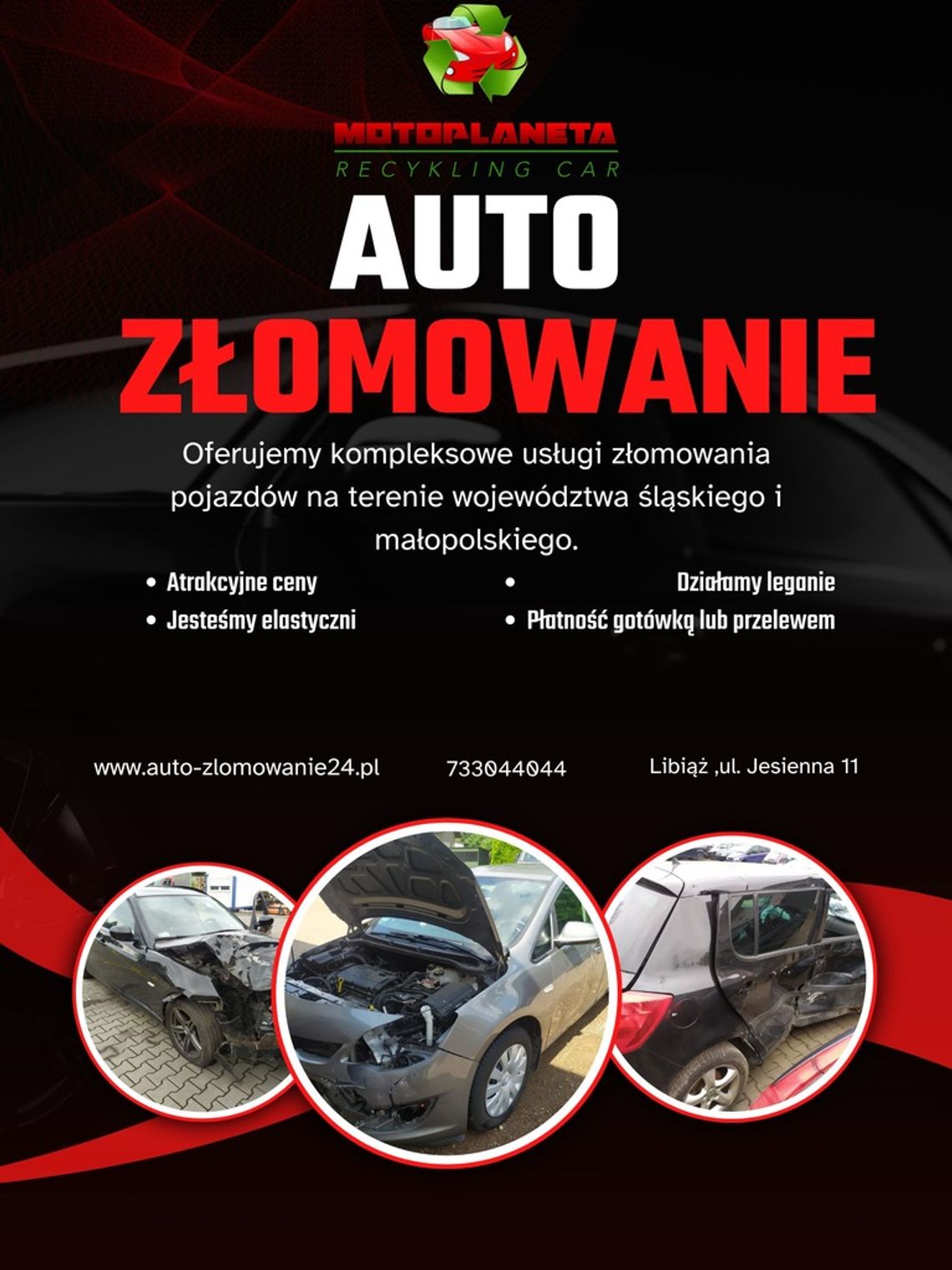 auto-zlomowanie24.pl Auto złom