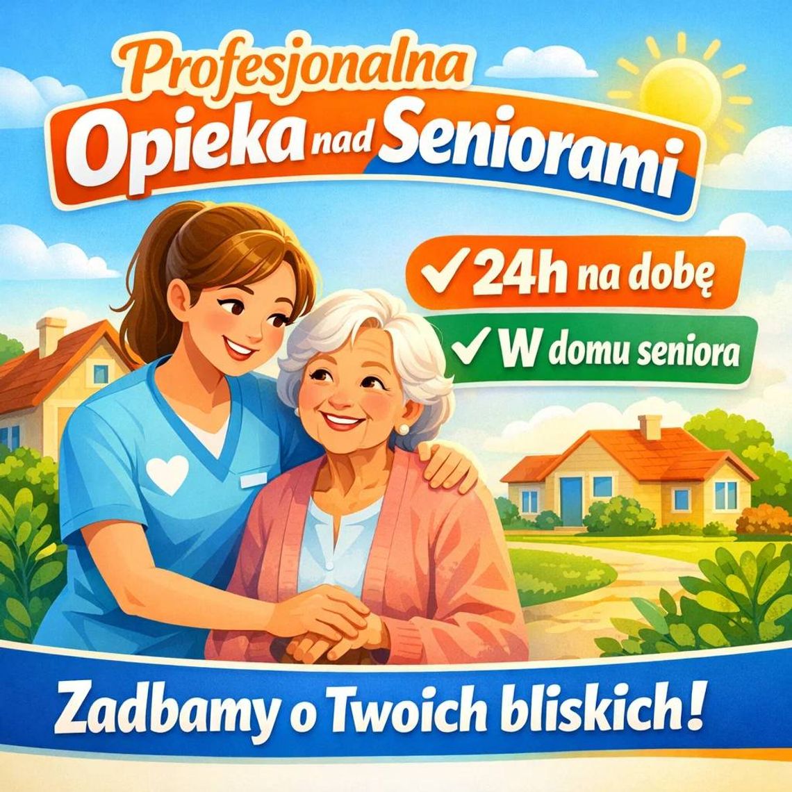 Całodobowa opieka nad seniorami w miejscu zamieszkania