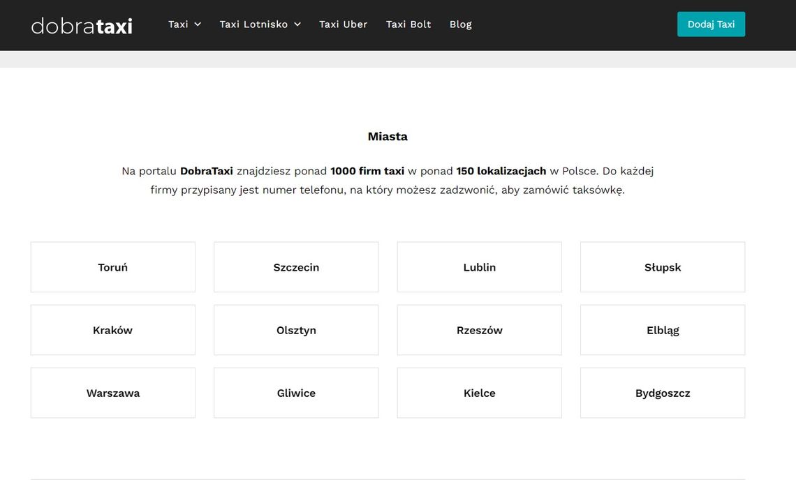 DobraTaxi Szczecin
