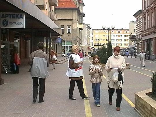 Akcja protestacyjna na ulicach Szczecinka