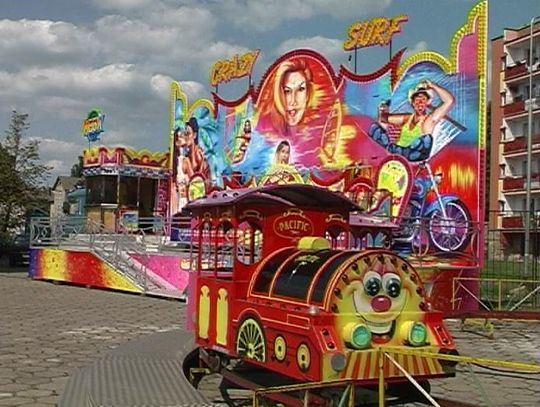 czeski lunapark na Pl. Kamińskiego