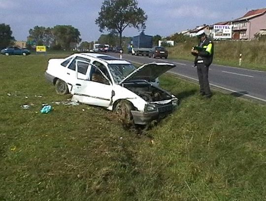 wypadek przy ul. Pilskiej