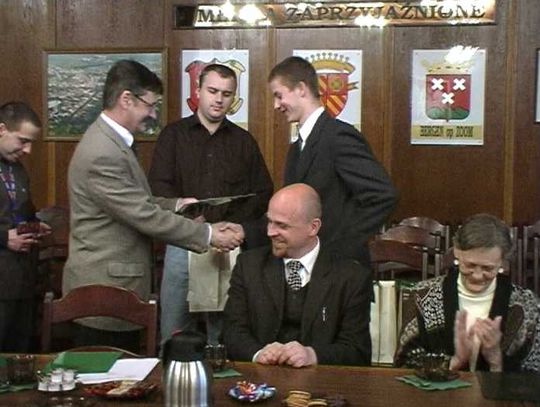 Podziękowania burmistrza