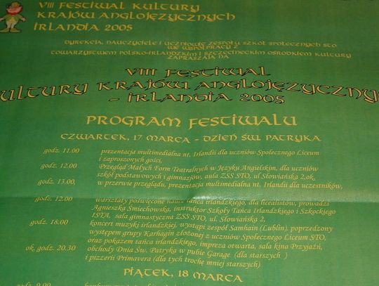 Festiwal Kultyry Anglojęzycznej