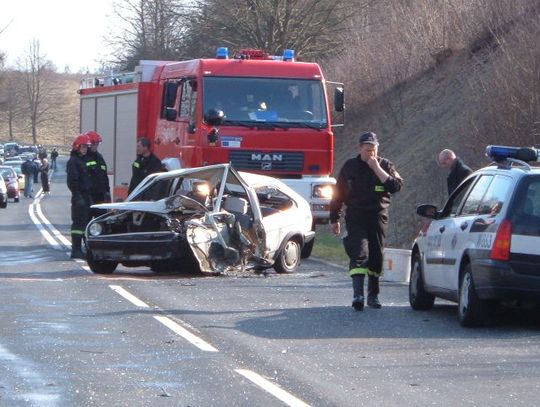 Groźny wypadek