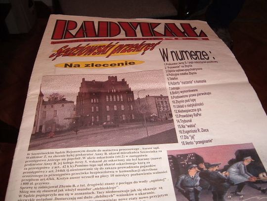 Radykał na rynku prasowym