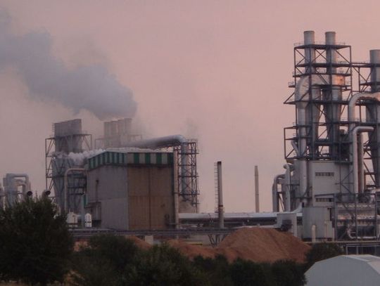 Pożar w Kronospanie
