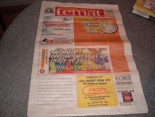 Temat przeprasza