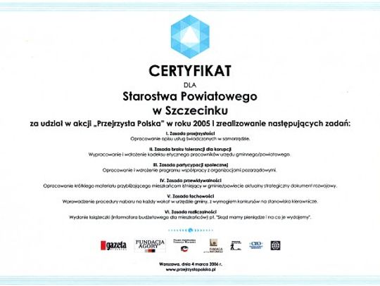 Przejrzysty powiat